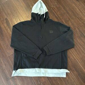 ADIDAS ADICROSS 1/4 ZIP HOODIE